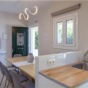 7 bedroom seafront luxury villa with pool & jacuzzi, near Acharavi, sleeps 14-15